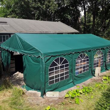 Nieuwe tent